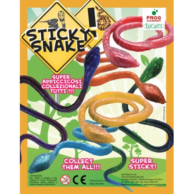 sticky snake toy