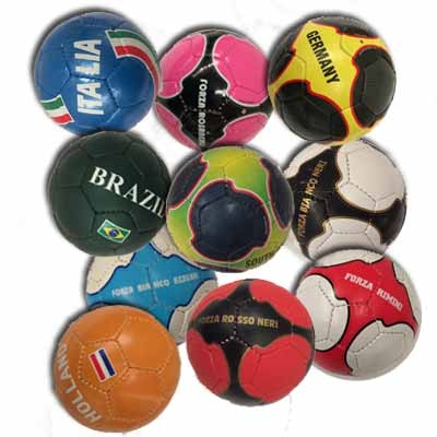 Pallone Da Calcio In Cuoio Size 5 - Design Accattivante, Diametro 23 Cm, Per Adulti E Ragazzi
