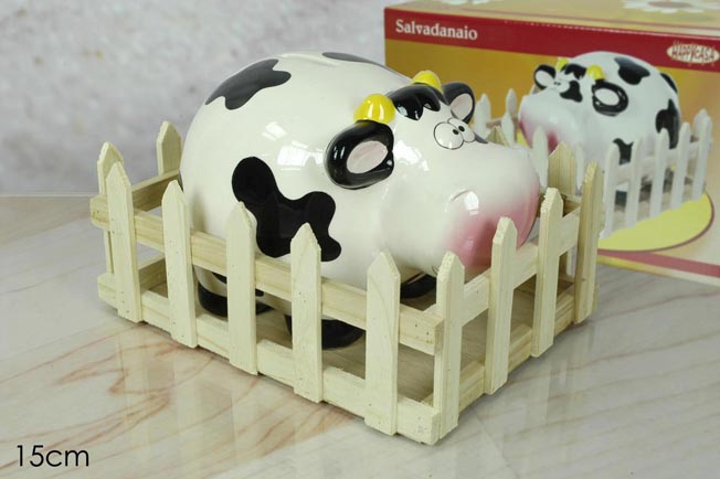 Salvadanaio a forma di gallo vari colori - Mobilia Store
