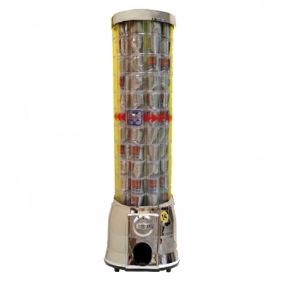 Distributore capsule/cialde Tower Coffee V99 cromato