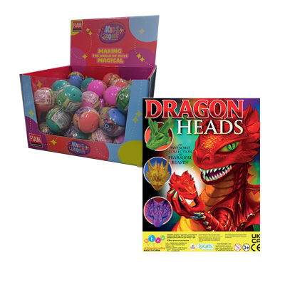55mm Dragon heads 50 pz