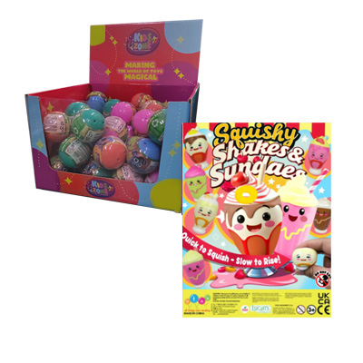 55mm Squishy shakes & sundaes 50 pz