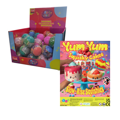 55mm Yum yum cakes 50 pz