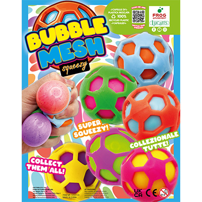 65mm Bubble mesh squeezy