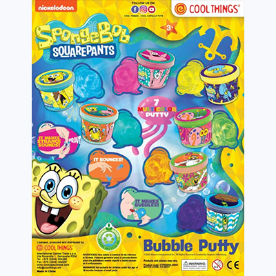 50mm Spongebob Putty Slime