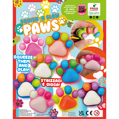 65mm Squish 'n slow paws