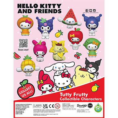 65mm Hello Kitty Tutty Frutty