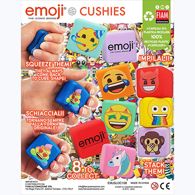 65mm Emoji cushies