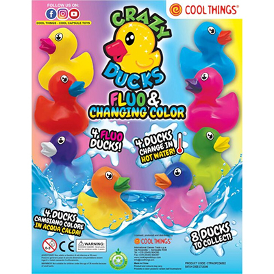 65mm Crazy Ducks (changing color)