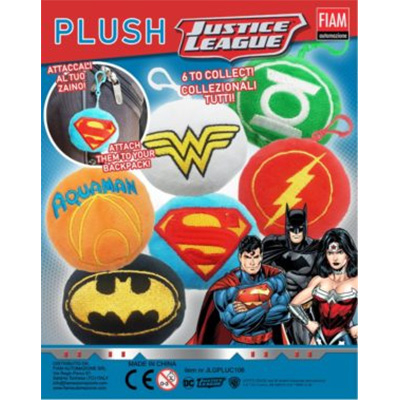 65mm Justice League Plush keychain