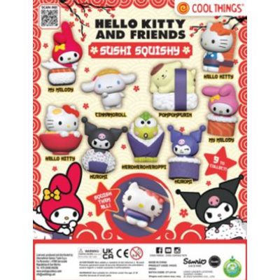 90mmHello Kitty sushi squishy