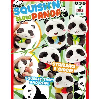 100mm Squish 'n slow panda
