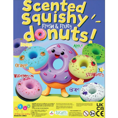 50mm Scented squishy donuts