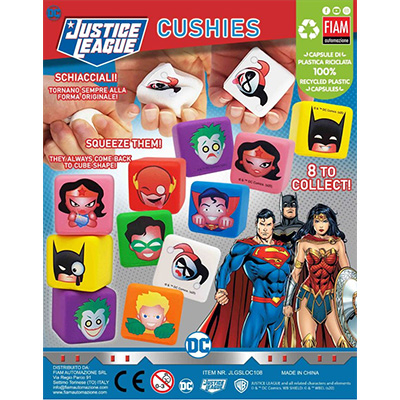 65mm Justice League cushies