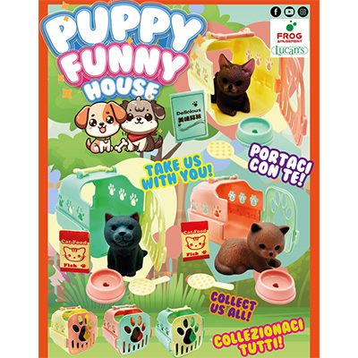 100mm Puppy funny house