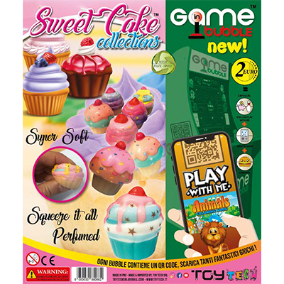 65mm Sweet cake + Game in bubble