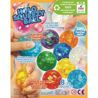 65mm Holo squeezy ball