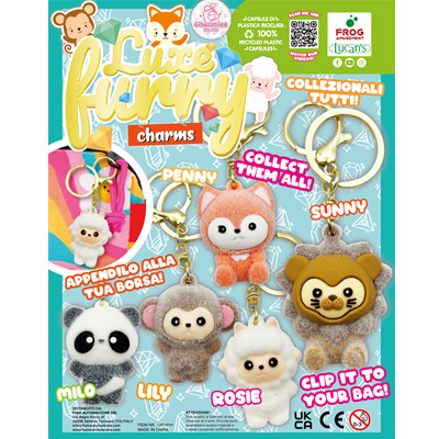 65mm Luxe furry charms