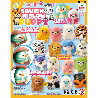55mm Squish 'n slow puppy