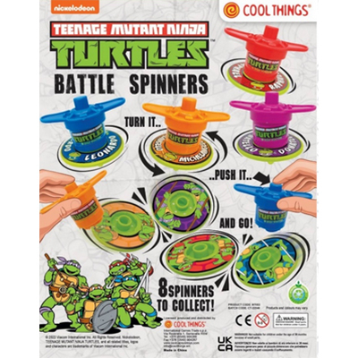 65mm Turtles battle spinners