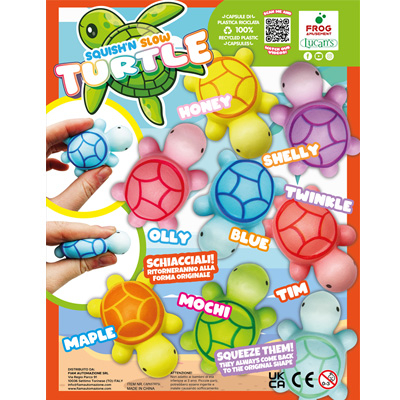 65mm Squish 'n slow turtles