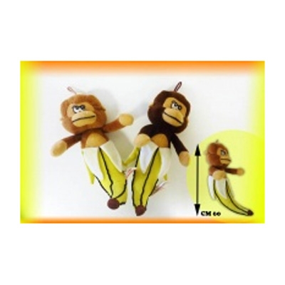 Peluche Scimmia Rosa Takashoji A Forma Di Banana - 20 Pollici