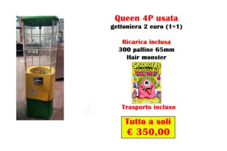 queen 4p usata con ricarica e trasporto 1